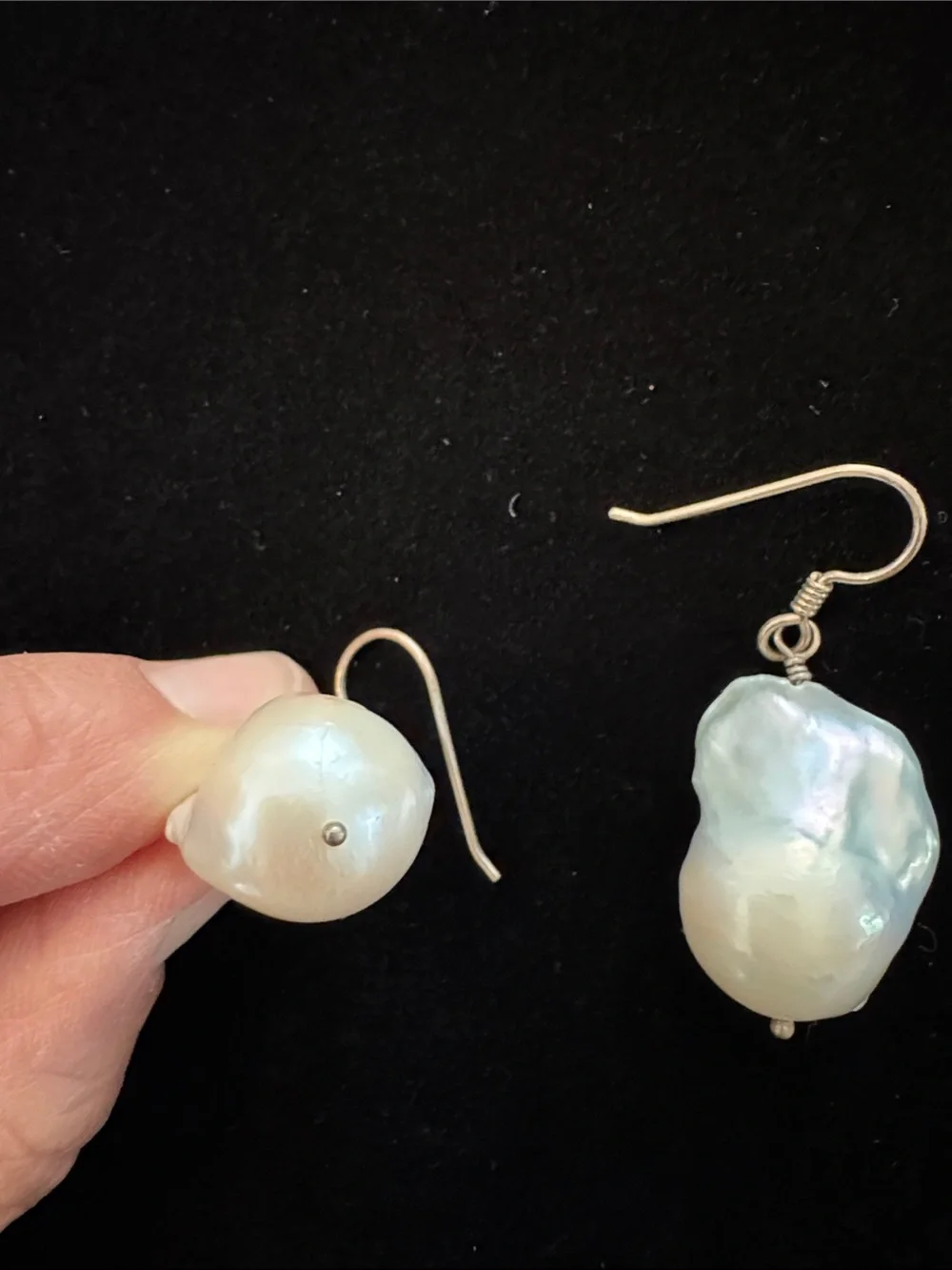 Unbranded Baroque Style Pearl Drop Earrings